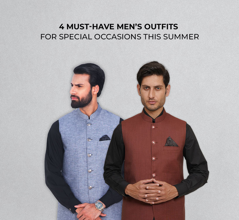 4 Must-Have Men’s Outfits for Special Occasions This Summer