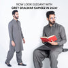 Now Look Elegant with Grey Shalwar Kameez in 2024 - Dandy Designs