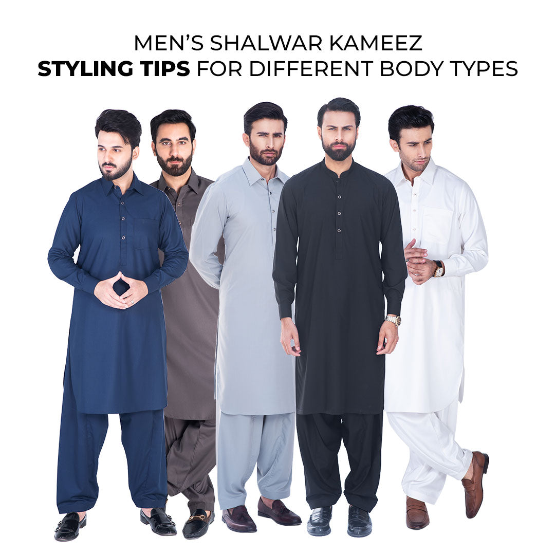 Men’s Shalwar Kameez Styling Tips for Different Body Physiques