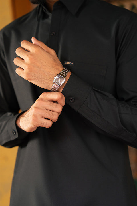 Absolute Black Shalwar Kameez