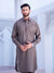 Chestnut Brown Wash & Wear Shalwar Kameez